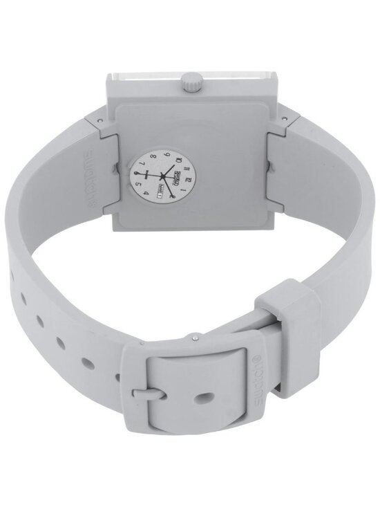 NWT Swatch What if Quartz White Dial Unisex Watch